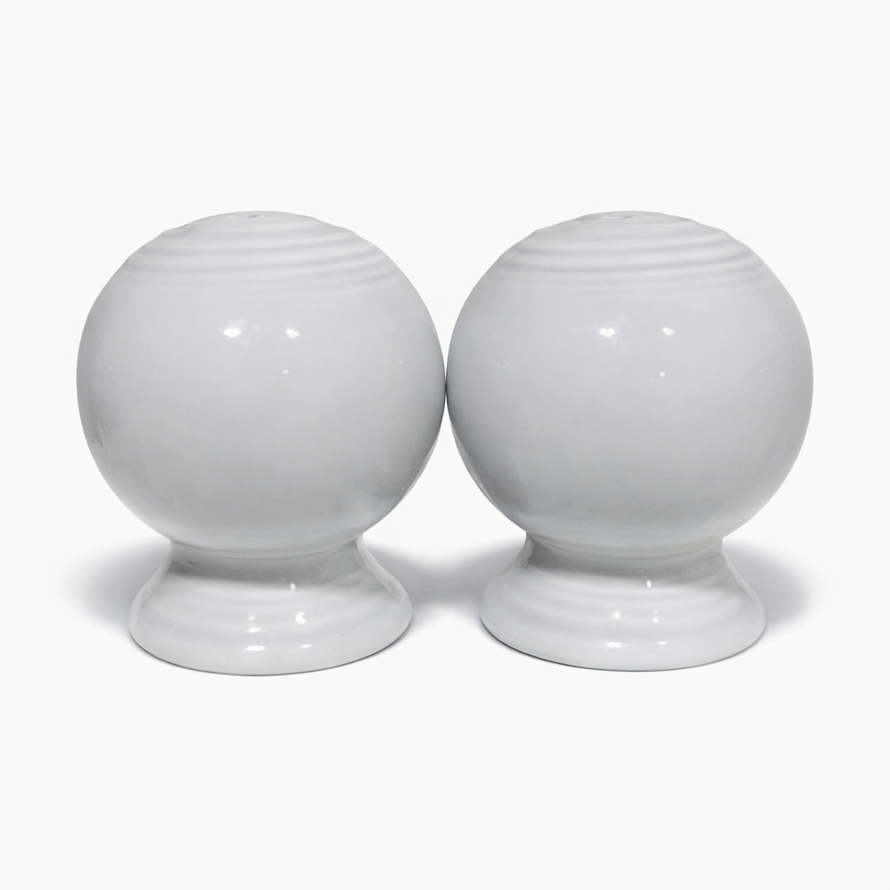 Fiesta® Salt and Pepper Ball Shaker Set  PEARL GRAY